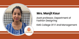 Interview Mrs Manjit Kaur Asstt Prof Department of Fashion Designing at KMS College Of IT And Management Dasuya